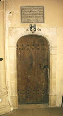 Porte de la sacristie